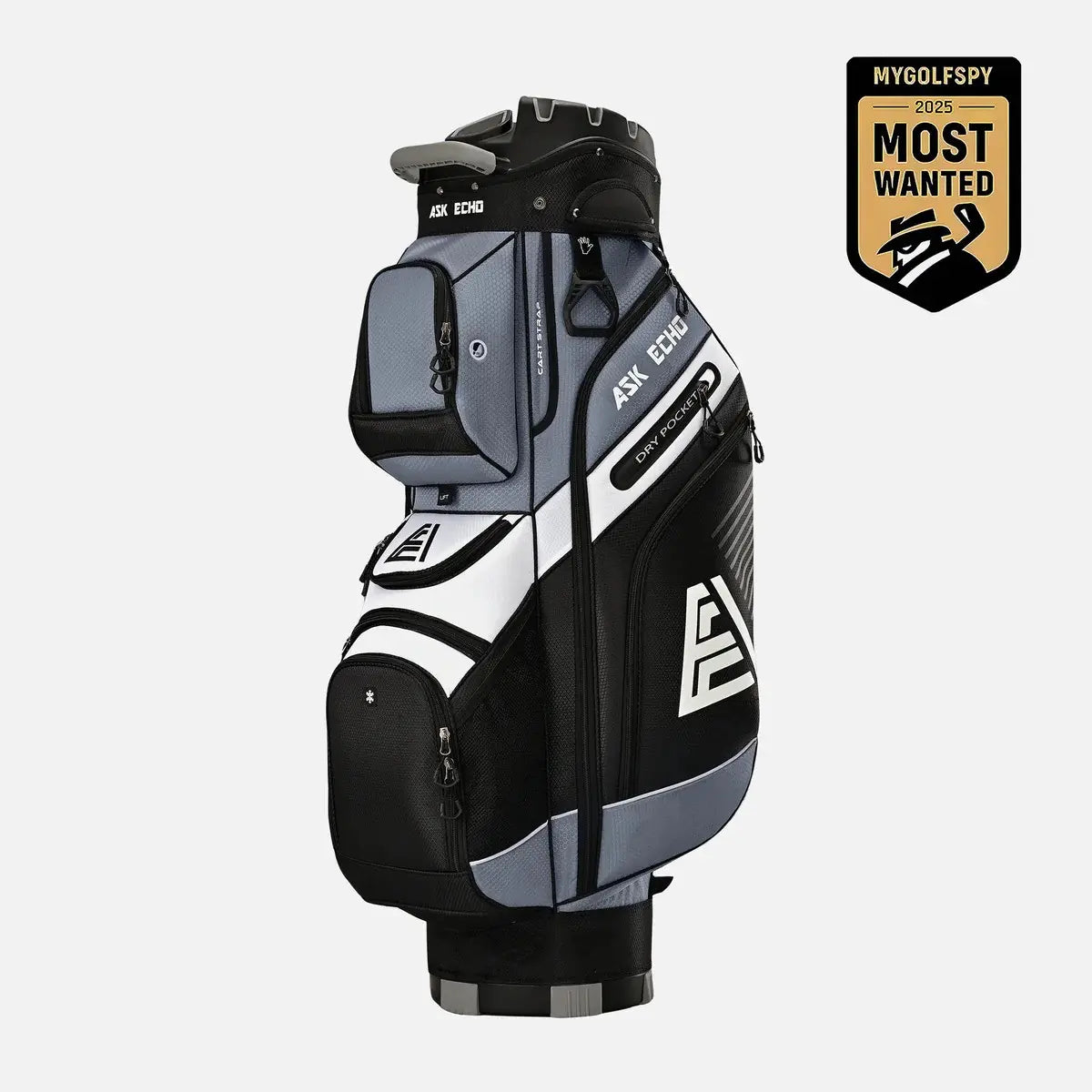 T-Lock Golf Cart Bag 🛒 14-Way Divider, Ice Pocket, Men's Golf Bag